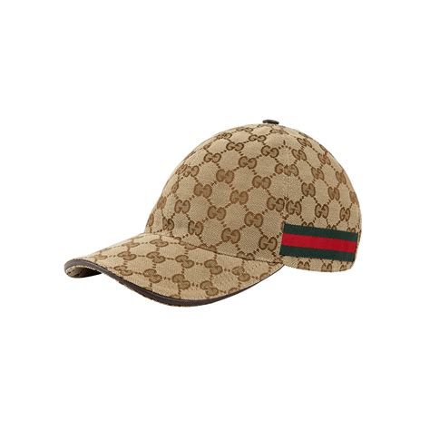 gold gucci baseball hat women|gucci canvas baseball cap.